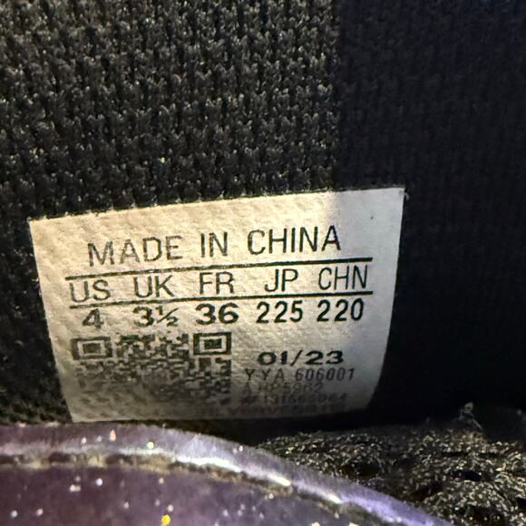 Adidas Freak Youth Football Cleats Size 4 Black White Molded Stud - Picture 2 of 15